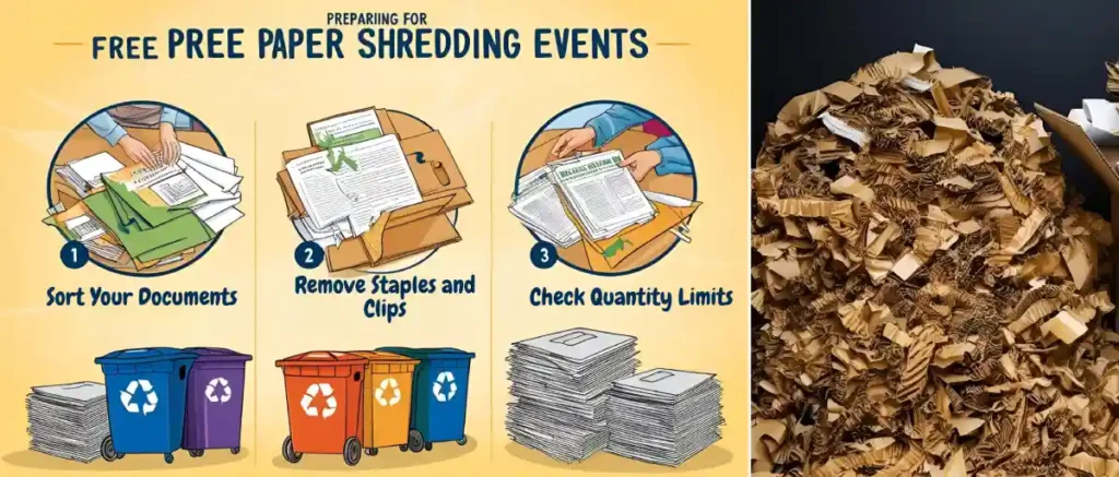 How to Prepare for Free Paper Shredding Events