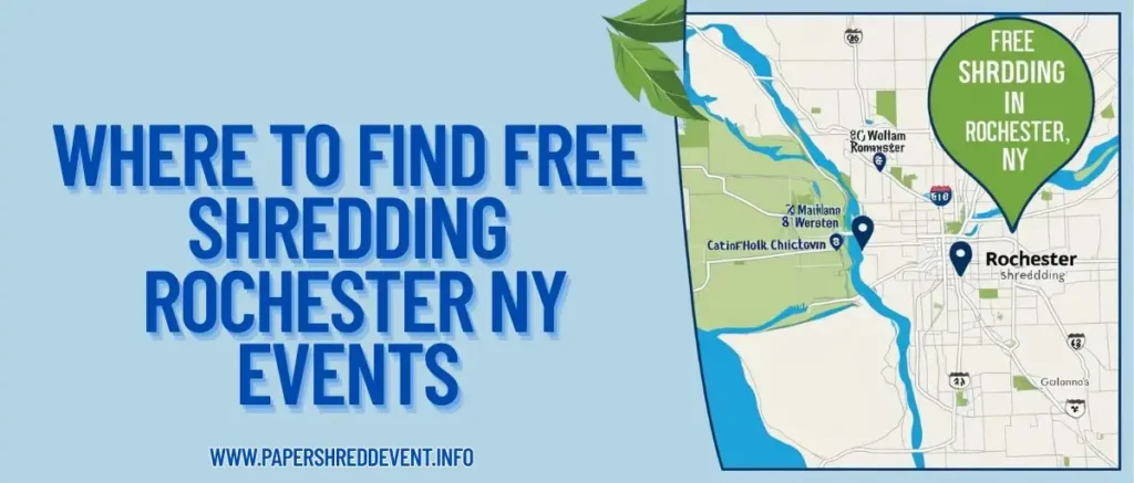 Where to Find Free Shredding Rochester NY Events